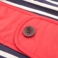 Joules Water Resistant Dog Raincoat Red 12 Joules Water Resistant Dog Raincoat Red -Pet Life Shop 05581055820558305584detail