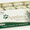 24 X Applaws Cat Can Tuna Fillet & Seaweed 70g -Pet Life Shop 10785