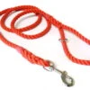KJK Ropeworks Clip & Ring Clip Lead Red -Pet Life Shop 12310