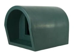 Katden Outdoor Cat Kennel - Dark Green EX DISPLAY -Pet Life Shop 1231018139greenside