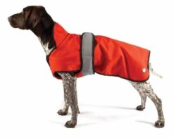 Danish Design 2 In 1 Orange Waterproof Performance Dog Coat -Pet Life Shop 1231021858 OrangewithDog