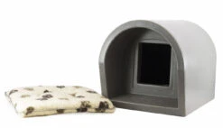 Mr Snugs KatDen Outdoor Cat Kennel/Shelter - Dark Grey (Various Options) -Pet Life Shop 1231022045 image 2