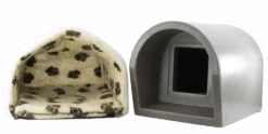 Mr Snugs KatDen Outdoor Cat Kennel/Shelter - Dark Grey (Various Options) -Pet Life Shop 1231022045 image