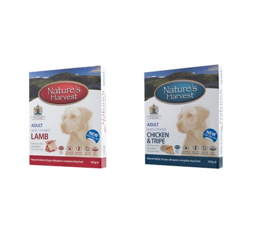 10 X 395g Adult Chicken & 10 X 395g Adult Lamb - Nature's Harvest Wet Dog Food 3 10 X 395g Adult Chicken & 10 X 395g Adult Lamb - Nature's Harvest Wet Dog Food