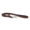 Ancol Vintage Leather Padded Lead Chestnut Brown