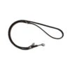 Ancol Leather Training Lead Deluxe Round Brown 19mm X2m