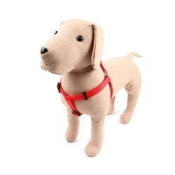 Great&Small Classic Plain Harness Red