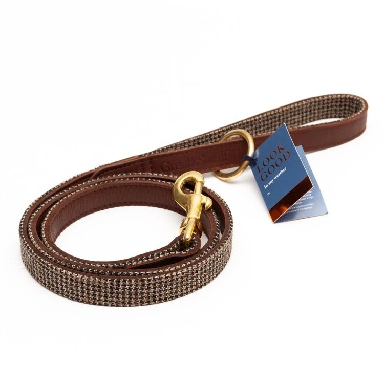 Great&Small Hawkhurst Leather Lead Tweed 3 Great&Small Hawkhurst Leather Lead Tweed