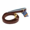 Great&Small Hawkhurst Leather Lead Padded Blue -Pet Life Shop 211913