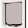 Cat Mate 4 Way Lockable Cat Flap White 2 Cat Mate 4 Way Lockable Cat Flap White -Pet Life Shop 21939