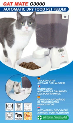 Cat Mate C3000 Automatic Dry Food Dispenser