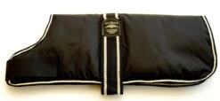 AniMate Padded Waterproof Dog Coat Black