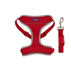 Ancol Nylon Travel & Exercise Harness Red