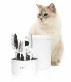 Catit 2.0 Long Hair Grooming Kit -Pet Life Shop 40010 longhair grooming kit heroshot