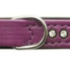 Nobby Double Back Swarovski Crystal Collar Lilac