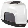 Pet Brands Corner Cat Litter Tray With Hood -Pet Life Shop 41576