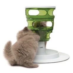 Catit Senses 2.0 Food Tree -Pet Life Shop 43151 catit senses food tree with cat 02