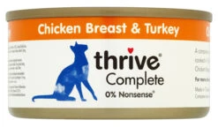 12 X Thrive Complete Adult Chicken Breast & Turkey 75g