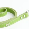 Doggy Things Westie Leather Dog Lead Green 2 Doggy Things Westie Leather Dog Lead Green -Pet Life Shop 48245