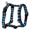 Hunter Krazy Scotty Vario Rapid Nylon Harness Blue/brown -Pet Life Shop 49812