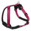 Hunter Neoprene Nylon Harness Raspberry/black -Pet Life Shop 49850