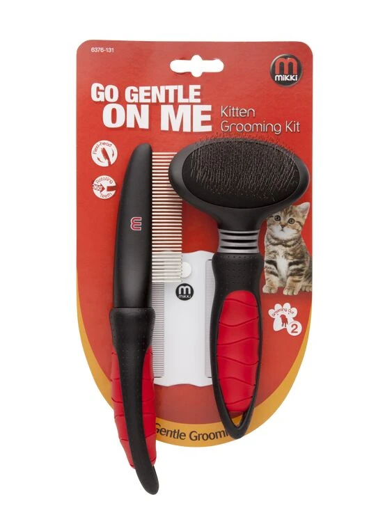 Mikki Easy Grooming Kitten Grooming Kit 3 Mikki Easy Grooming Kitten Grooming Kit