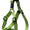 Rogz Lumberjack Reflective Nylon Step-in Harness Lime Green 25mm -Pet Life Shop 50829