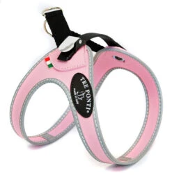 Tre Ponti Secondo Small/medium Dog Rachete Buckle Harness Pink