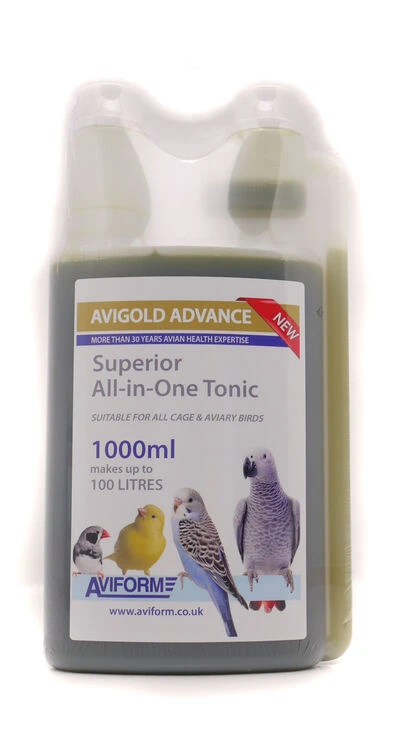 Aviform Avigold Advance All In One Liquid Cage & Aviary Birds Tonic 3 Aviform Avigold Advance All In One Liquid Cage & Aviary Birds Tonic
