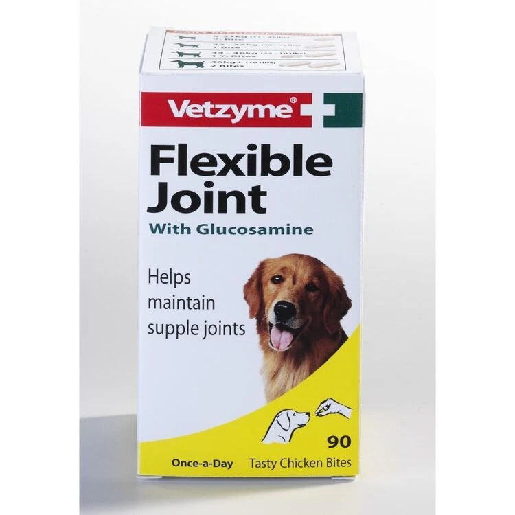 Vetzyme Flexible Joint With Glucosamine Tablets 4 Vetzyme Flexible Joint With Glucosamine Tablets - Image 2