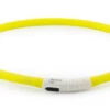Ancol Light Up USB Rechargeable Flashing Dog Collar Yellow 70cm 1 Ancol Light Up USB Rechargeable Flashing Dog Collar Yellow 70cm -Pet Life Shop 58939