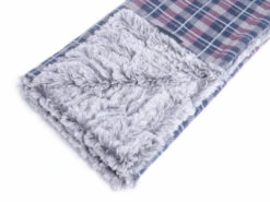 Petface Dove Grey Check Comforter Blanket -Pet Life Shop 59b28ffd2bb943.35983730