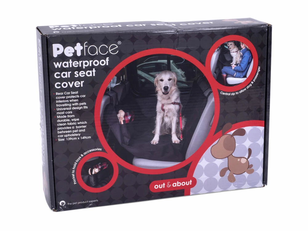 Petface Water Resistant Rear Car Seat Cover 3 Petface Water Resistant Rear Car Seat Cover