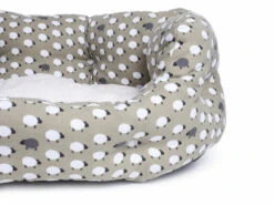 Petface Sheep Oval Bed 38 Petface Sheep Oval Bed -Pet Life Shop 5a1c32249fc385.38675877