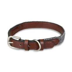 Petface Herringbone Leather Collar -Pet Life Shop 5d497b8a323a76.52999700