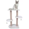 Petface Multi Tier Rest Station Cream 2 Petface Multi Tier Rest Station Cream -Pet Life Shop 5e392fb4bf0cf6.56292467
