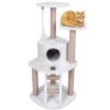 Petface Corner House Cat Scratcher Cream -Pet Life Shop 5e392fb524c485.59337388