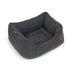 Petface Twilight Tweed Square Bed