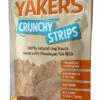Yakers Crunchy Strips Natural Dog Treats 1 Yakers Crunchy Strips Natural Dog Treats -Pet Life Shop 63369