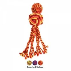 KONG Wubba Weaves With Rope Assorted -Pet Life Shop 636358