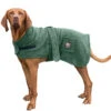 Danish Design Dog Towel Drying Coat Green -Pet Life Shop 63743