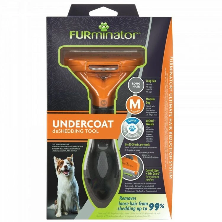FURminator Undercoat DeShedding Tool For Small Long Hair Dog 3 FURminator Undercoat DeShedding Tool For Small Long Hair Dog