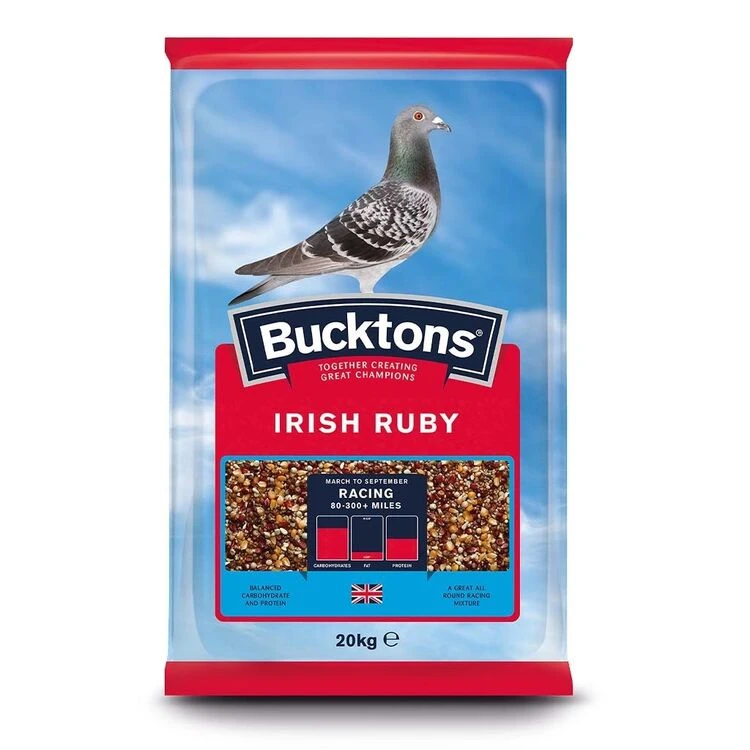 Bucktons Pigeon Irish Ruby 20kg 3 Bucktons Pigeon Irish Ruby 20kg