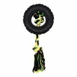 HappyPet Grrrelli Tyre Tug Dog Toy 3 HappyPet Grrrelli Tyre Tug Dog Toy