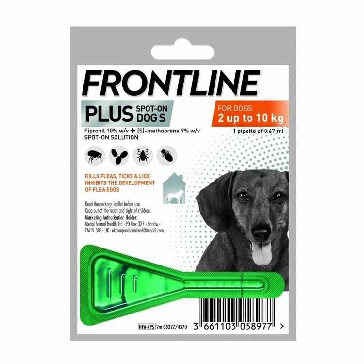 Frontline Plus Spot On Small Dog 3 Frontline Plus Spot On Small Dog