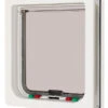 Cat Mate Cat Flap White Large -Pet Life Shop 8641