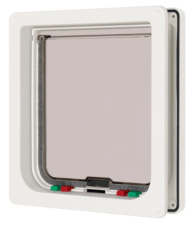 Cat Mate Cat Flap White Large 3 Cat Mate Cat Flap White Large