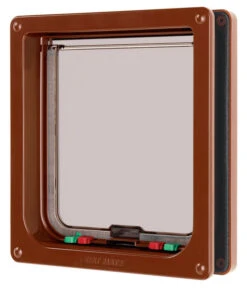 Cat Mate Cat Flap Brown Large