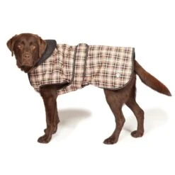 Danish Design Luxury Classic Check Dog Coat