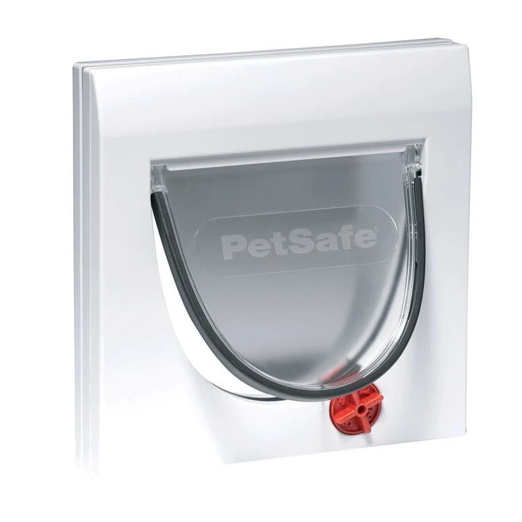 PetSafe Staywell Classic Manual 4 Way Locking Cat Flap White 3 PetSafe Staywell Classic Manual 4 Way Locking Cat Flap White